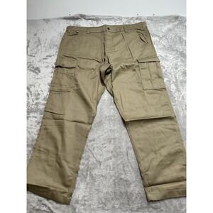 Directv Direct Tv Cargo Pants Men's Size 42 Beige Khaki Straight Leg New In Pack